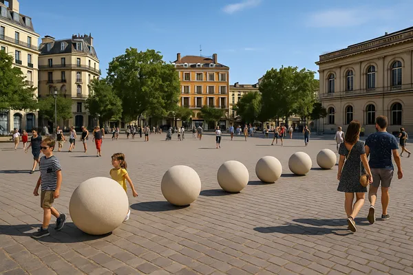 Borne sphérique Borne sphérique